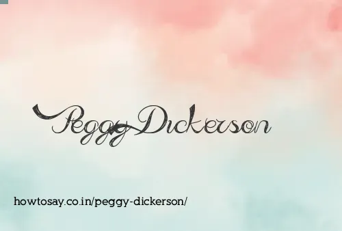 Peggy Dickerson