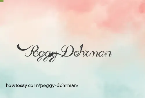 Peggy Dohrman