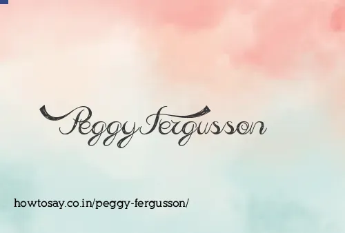 Peggy Fergusson