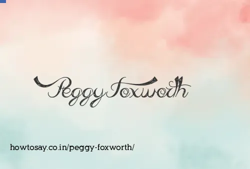 Peggy Foxworth