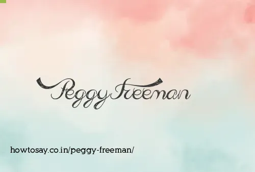 Peggy Freeman