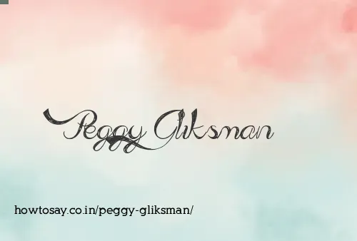 Peggy Gliksman