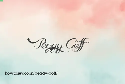Peggy Goff