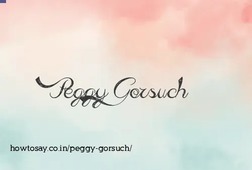 Peggy Gorsuch