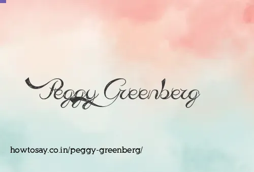 Peggy Greenberg