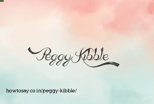 Peggy Kibble