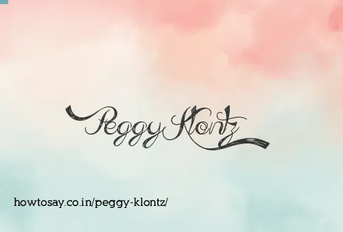 Peggy Klontz