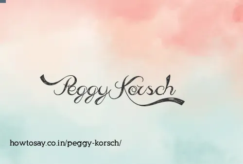 Peggy Korsch