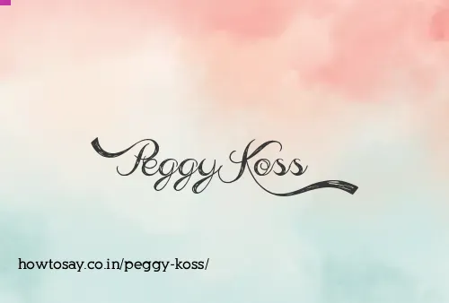 Peggy Koss