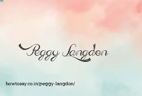 Peggy Langdon