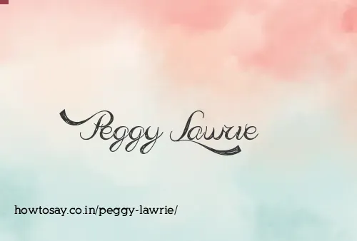 Peggy Lawrie