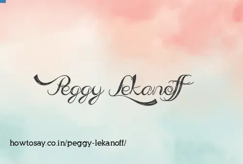 Peggy Lekanoff