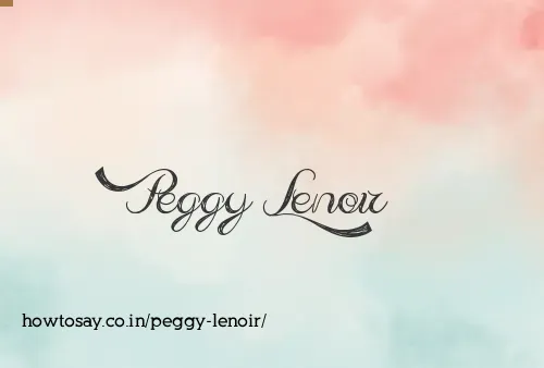 Peggy Lenoir