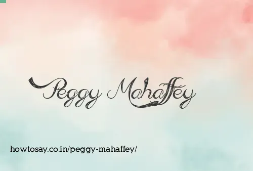 Peggy Mahaffey