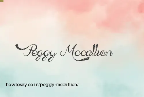Peggy Mccallion