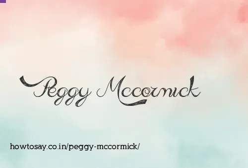Peggy Mccormick