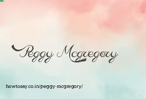 Peggy Mcgregory