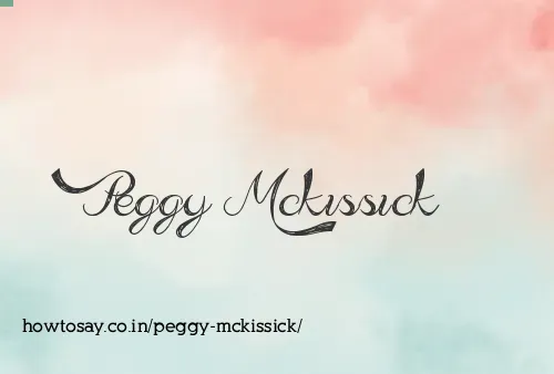 Peggy Mckissick