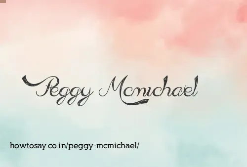 Peggy Mcmichael