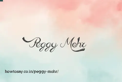Peggy Mohr