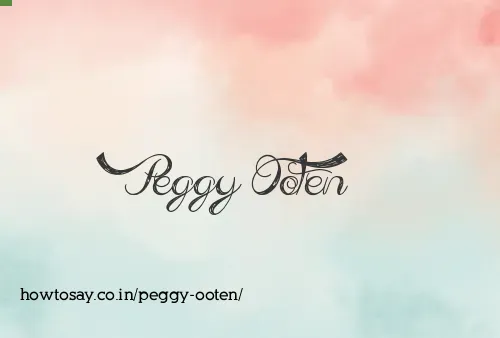 Peggy Ooten