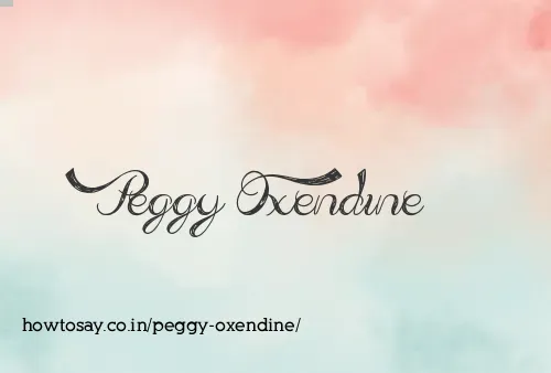 Peggy Oxendine