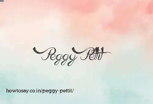 Peggy Pettit