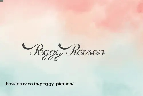 Peggy Pierson
