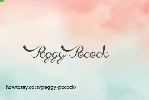 Peggy Pocock