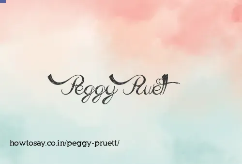 Peggy Pruett