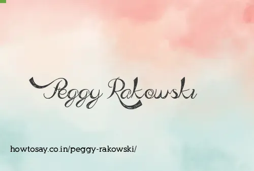 Peggy Rakowski
