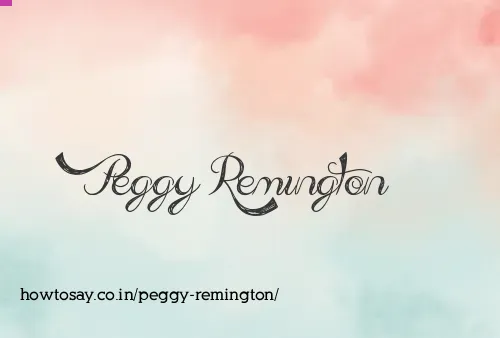 Peggy Remington