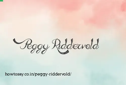 Peggy Riddervold