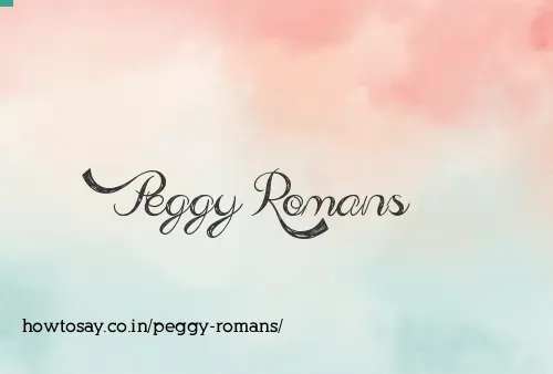 Peggy Romans