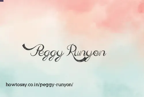 Peggy Runyon