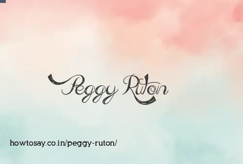 Peggy Ruton