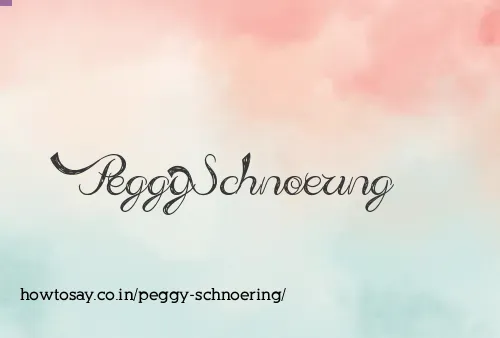 Peggy Schnoering