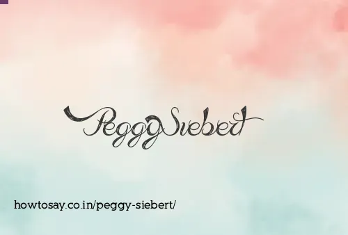 Peggy Siebert