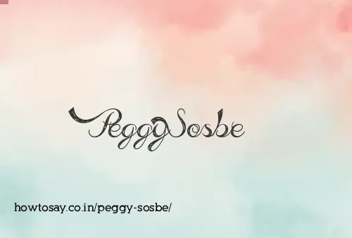Peggy Sosbe