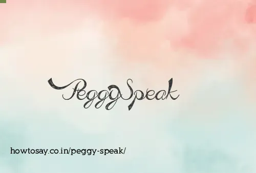 Peggy Speak