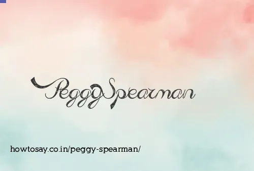 Peggy Spearman