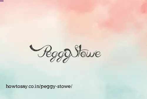Peggy Stowe