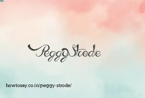 Peggy Strode