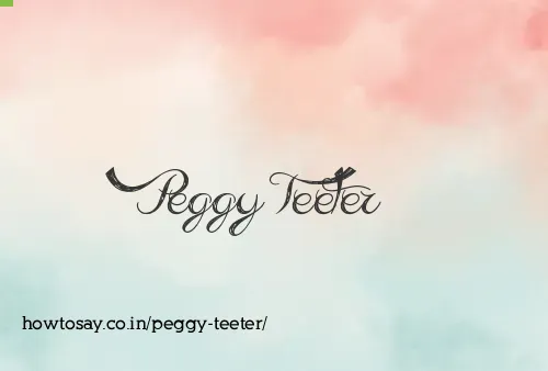 Peggy Teeter