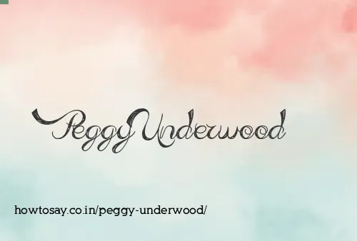 Peggy Underwood