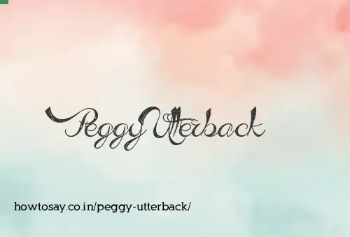 Peggy Utterback