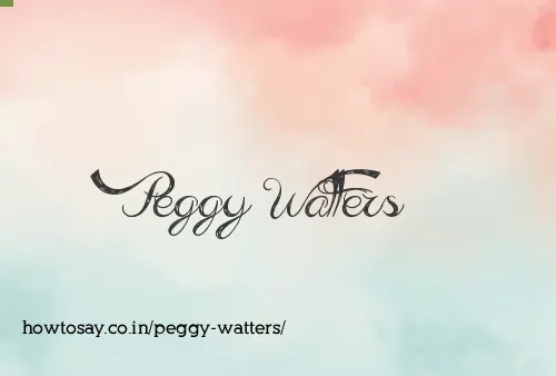Peggy Watters