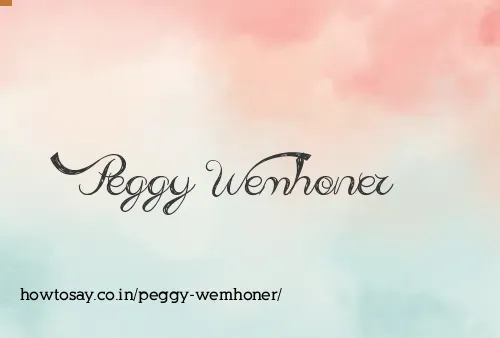 Peggy Wemhoner