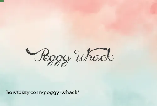 Peggy Whack
