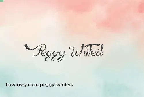 Peggy Whited